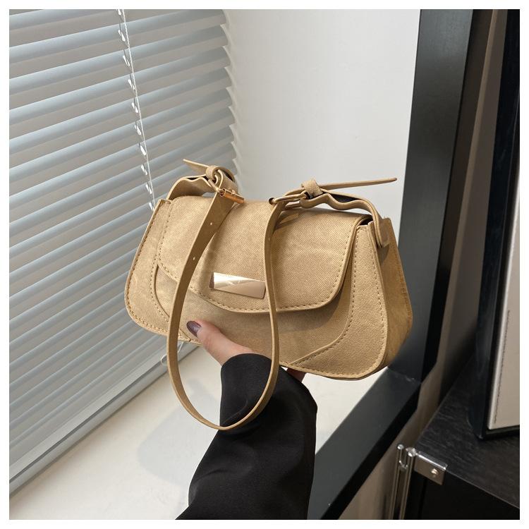 

Ретро модная сумка через плечо для женщин 2024 года, летняя новая простая сумка через плечо большой вместимости, сумка-мессенджер в иностранном стиле хаки