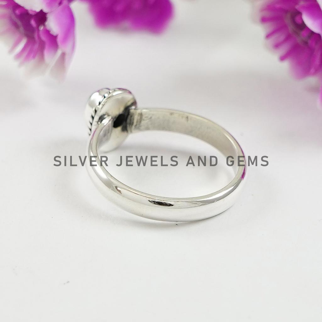 Arizona Turquoise Ring, Handmade Ring, 925 Sterling Silver Ring, Dainty Gemstone Ring, Oval Turquoise Ring, Gift for her, Designer Ring