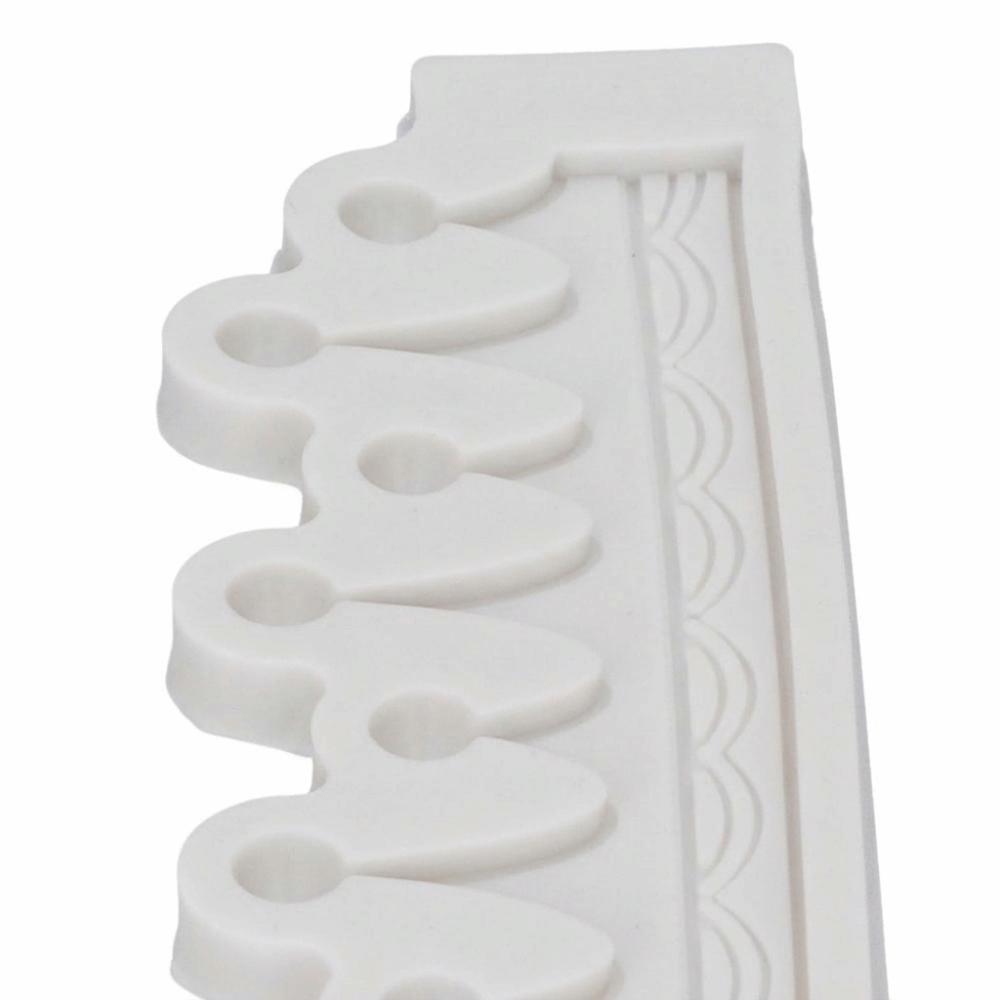 Flexible Crown Fondant Mold Silicone Chocolate Mold Dessert Decor Cake Border Mold Chocolate Candy
