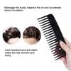 Colorful Large Wide Tooth Hair Styling Comb Anti Static Hairdressing Comb Hairstyle Tool Black