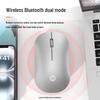 HP DM10C Wired Silent Mouse, Silver