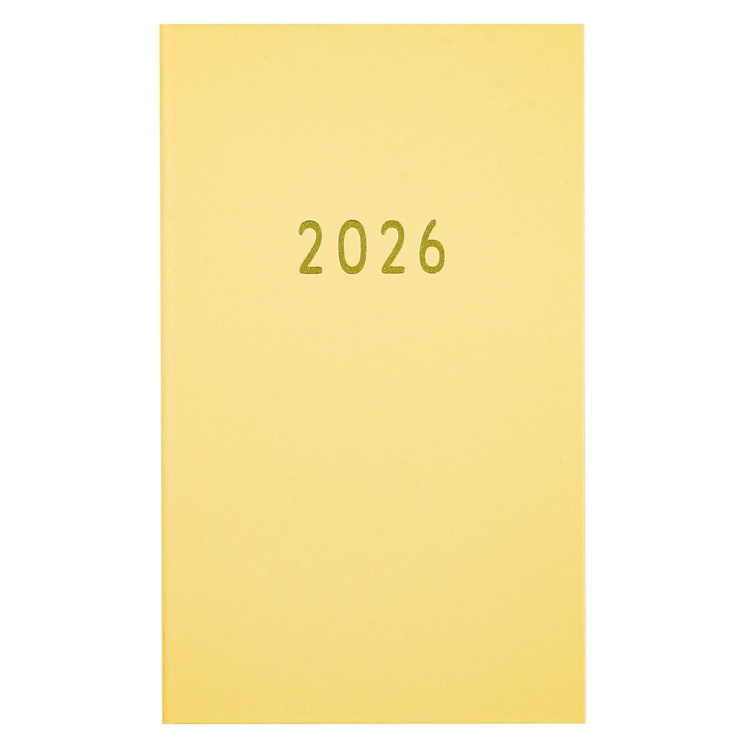 

Greeting Life Noritake 2026 B6 December Planner, Slim, Monthly, Hardcover, Vanilla, CD-1408-NT (Starts 2025)