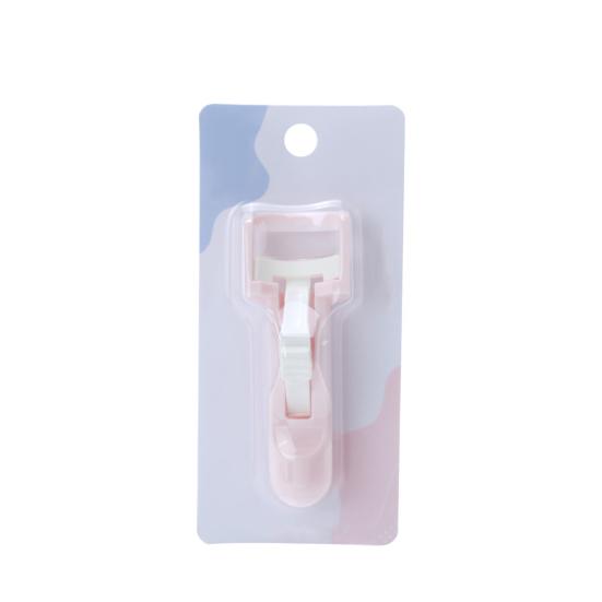 Eyelash Curler Compact Size Ergonomic Design Spring Handle Long-Lasting Effect Comfortable Grip Precision Curl Control Eyelash Lift Makeup Tool for