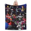 Reiwa Kamen Rider Blankets Quality Soft Throw Blanket Winter Kids Adult Couch Chair Sofa Bed Aesthetic Bedspread