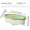 Transparent Microwave Pasta Cooker Non Sticking Heat Resistant Food Container With Strainer Large Capacity Kitchen Storage Box