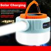 Solar & USB Rechargeable LED Camping Lantern, Portable,  with Remote Power Bank Function for Emergency, Hiking, Fishing, ,Hurricane Camping Lighting