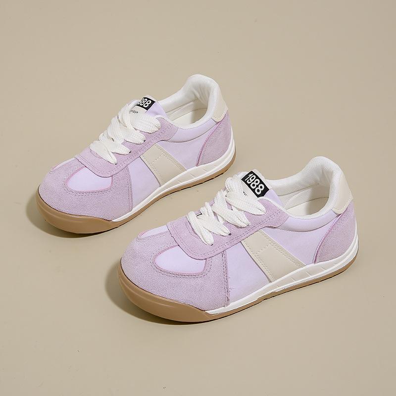Retro children's versatile spring and summer new breathable and lightweight casual sports women's shoes