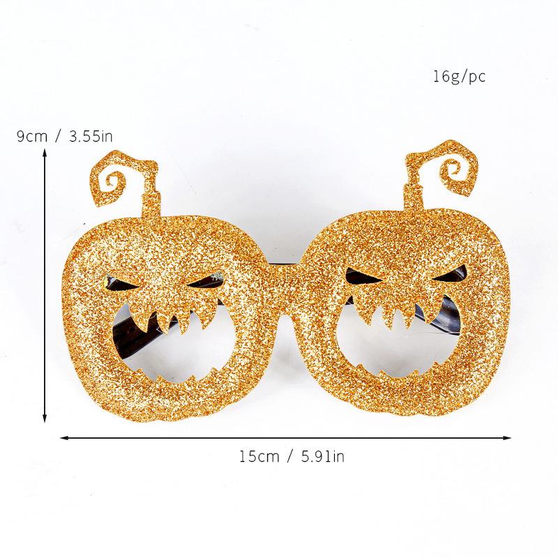 New Halloween Glasses Children's Funny Party Costumes Photo Prop Decorative Goods Skull-and-pumpkin Ghost Day Party