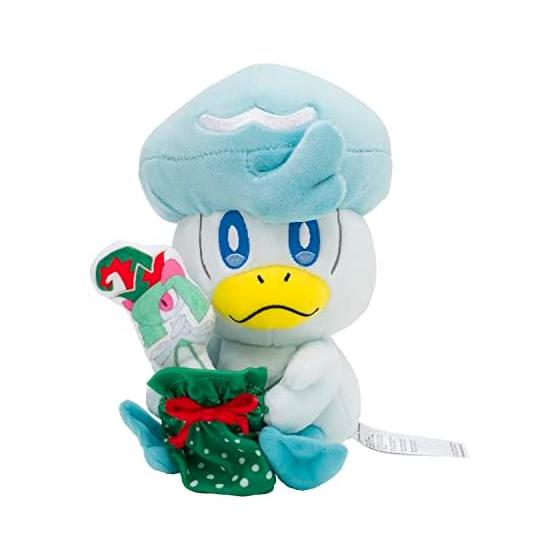 Pokemon Center Original Plush Toy: Quaxly - Pokmon Christmas Toy Factory 20x11x15 (HxWxD: cm)