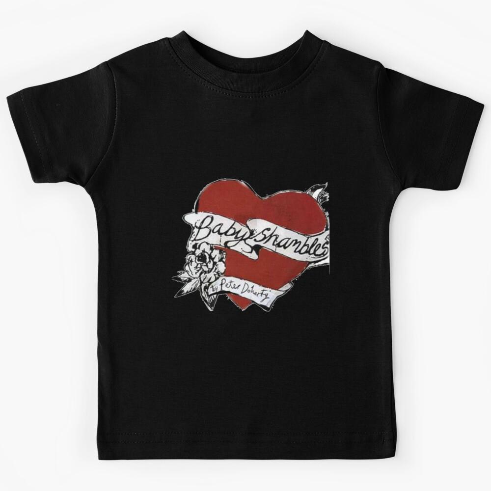 Babyshambles, Pete Doherty, heart tattoo design Kids T-Shirt 110