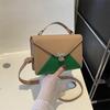 Women'S Bag Contrasting Color Envelope Small Square Bag Niche Handbag Versatile Women'S Bag Shoulder Bag Crossbody Bag