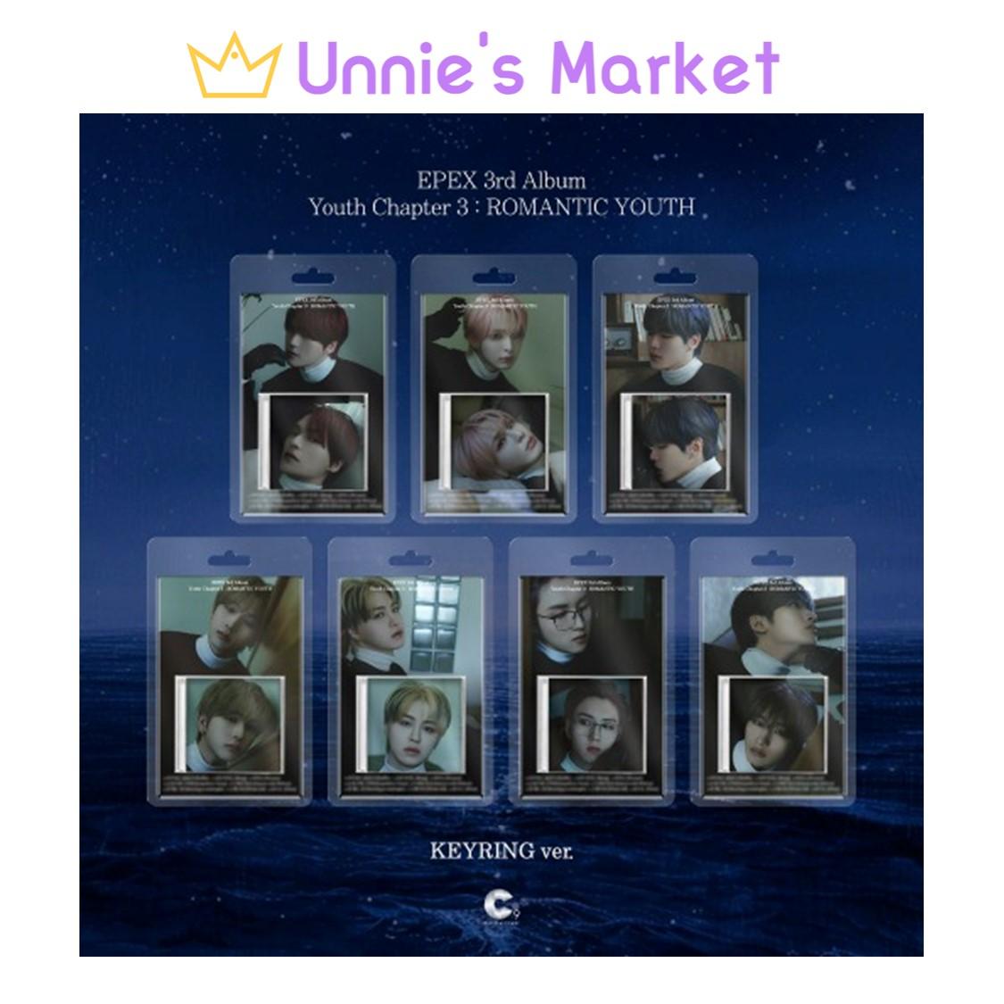 

EPEX [Молодежная глава 3-я] : Романтическая юность] (Брелок вер.) Random ver. 1EA