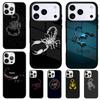 Scorpion Scorpio Shockproof Phone Case for iPhone 17 Air 16e 15 11 12 14 13 Pro Max Cover Coque