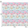 Motif Sea of White Japanese Marble Stylish Japan Pattern Cotton Made in 23C Blue x Fabric 110cm x nora. KM1041-C Pattern Clouds, Clouds, Waves,