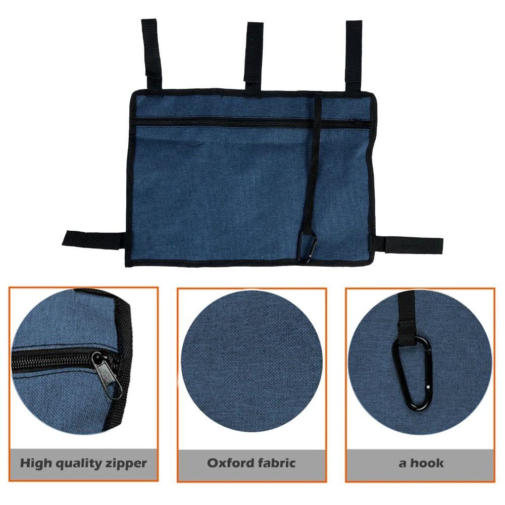 with Cup Holder Walker Bag Waterproof Rollator Organizer Basket Walker Carry Storage Pouch  Elderly
