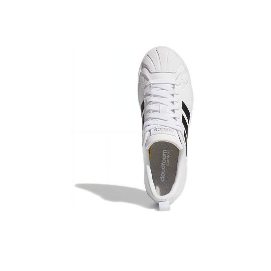 adidas Women's Streetcheck Cloudfoam Court Low White Black GW5493