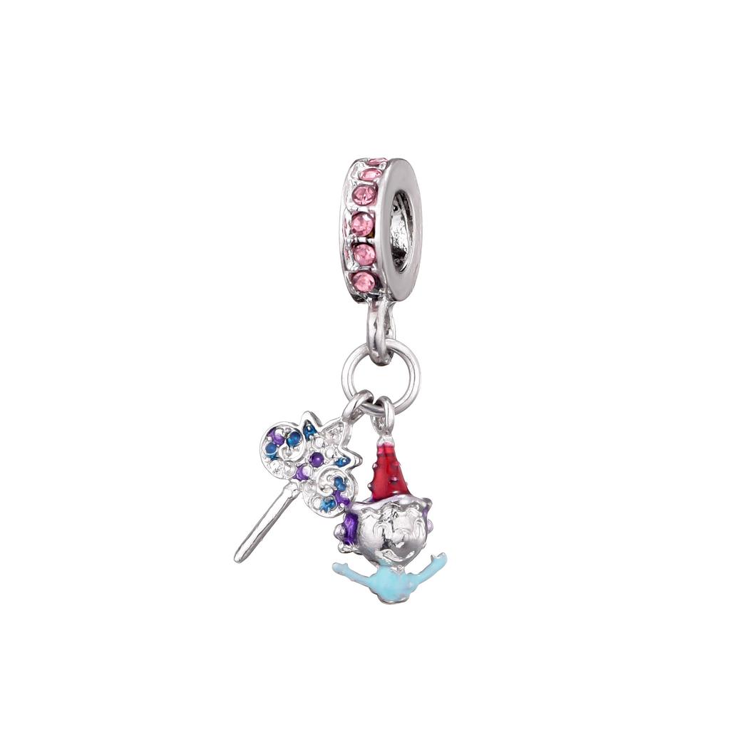 S925 Silver Cute Bear Giraffe Flower Heart Butterfly Bead Bracelet DIY Jewelry Making Kit