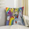 Rainbow Brite Anime Pillow Cover For Bedroom Room And Living Room Sofa Decorative Cushion Cover