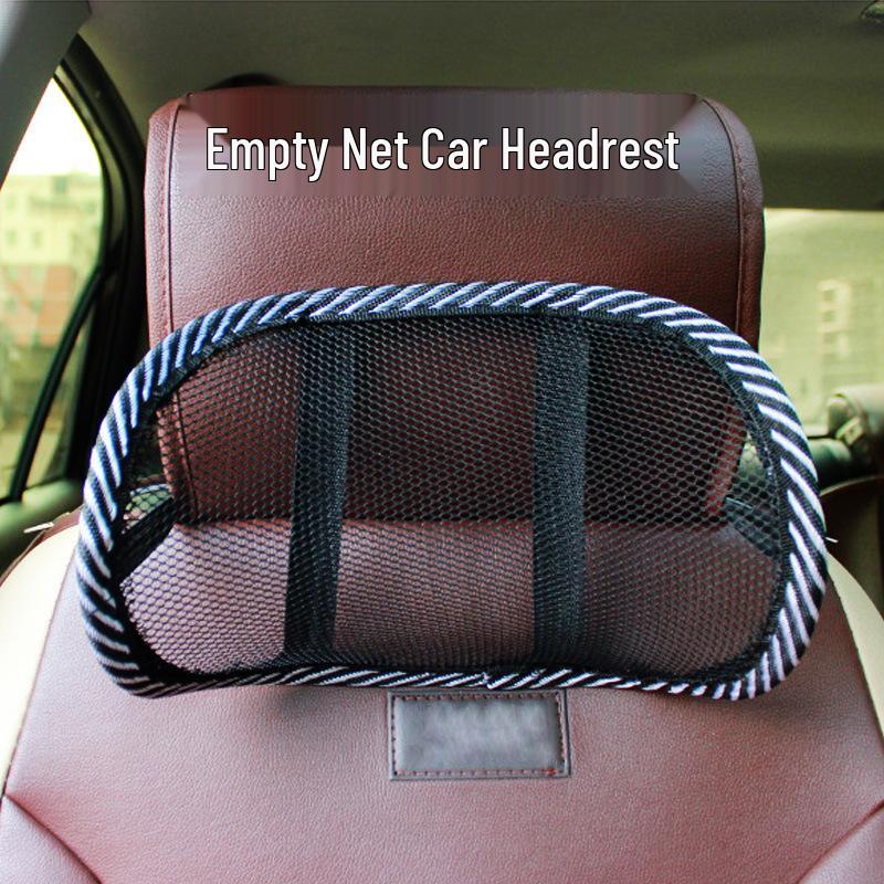 

Дышащая прохладная сетчатая автомобильная подушка для шеи и поясничной поддержки – Летний подголовник, аксессуар для салона