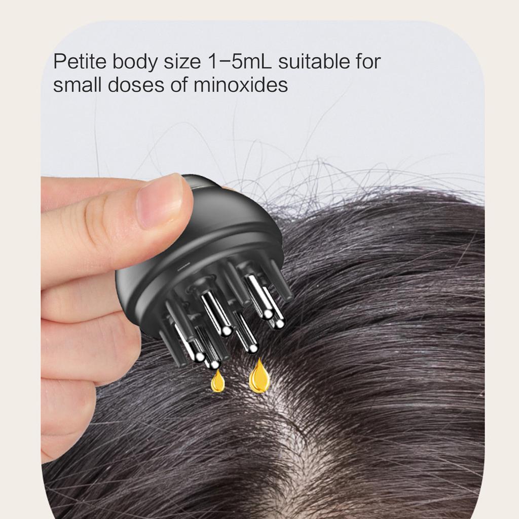Mini pieptene lichid de masaj pentru îngrijirea scalpului promovează creșterea părului și reduce stresul