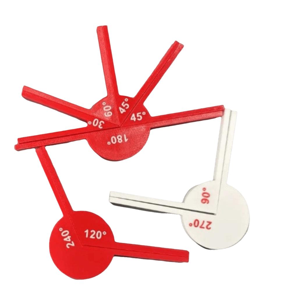 

Angle Measurement Tools Teaching Tools Geometric Angle Display Tools Math Teaching 9 Pcs