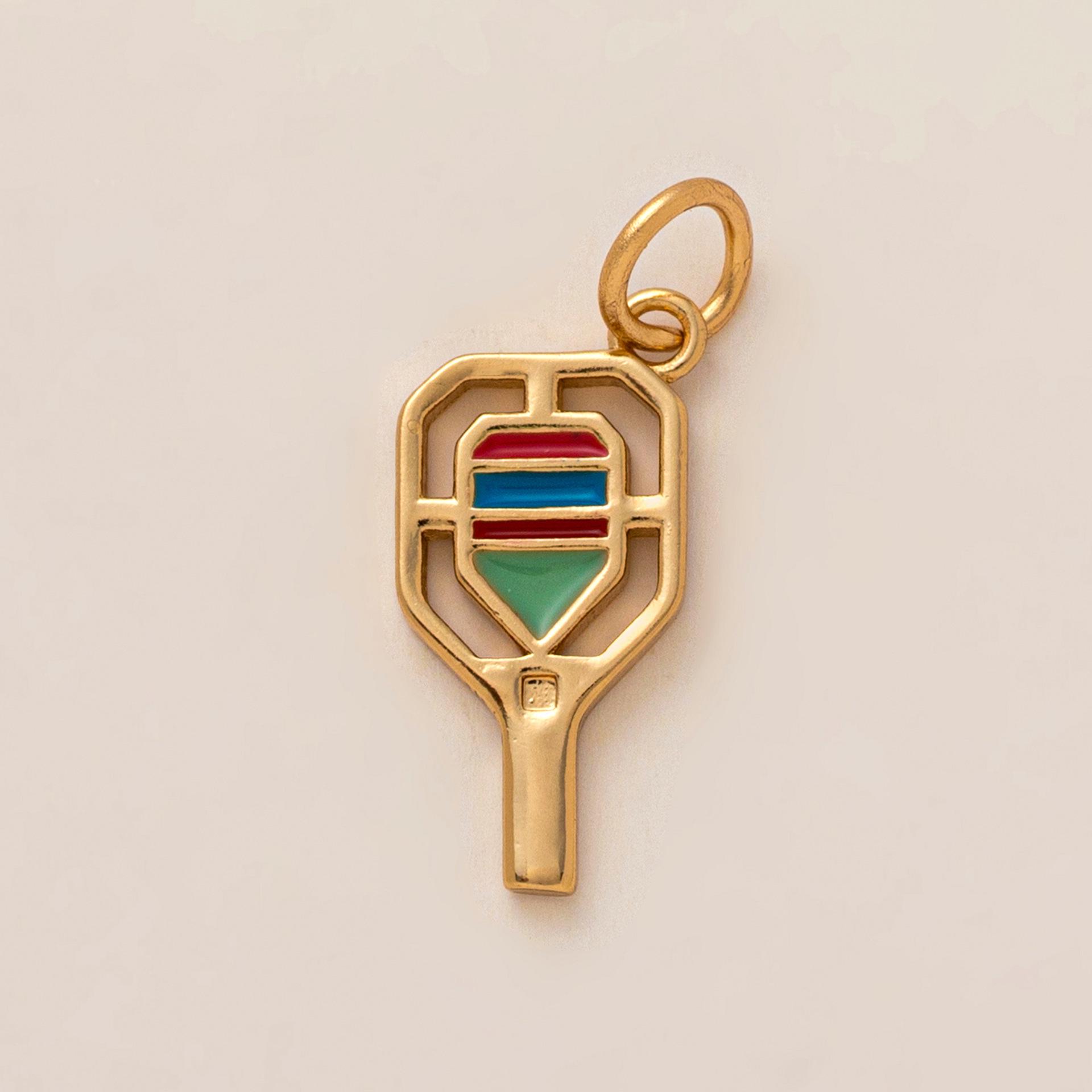 European DIY Fashion Keychain & Brooch: 18K Copper-Plated Pendant Accessories for Bags