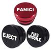 Car Cigarette Outlet Cover Socket Plug Universal Eject Fire Missile Button