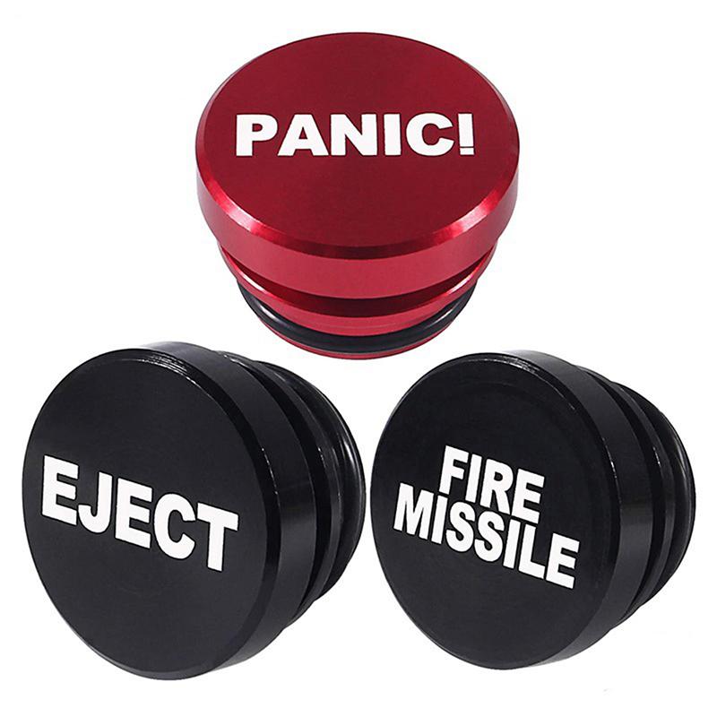 Car Cigarette Outlet Cover Socket Plug Universal Eject Fire Missile Button