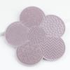 Spazzola Pulitore con Ventosa in Silicone - Design Floreale