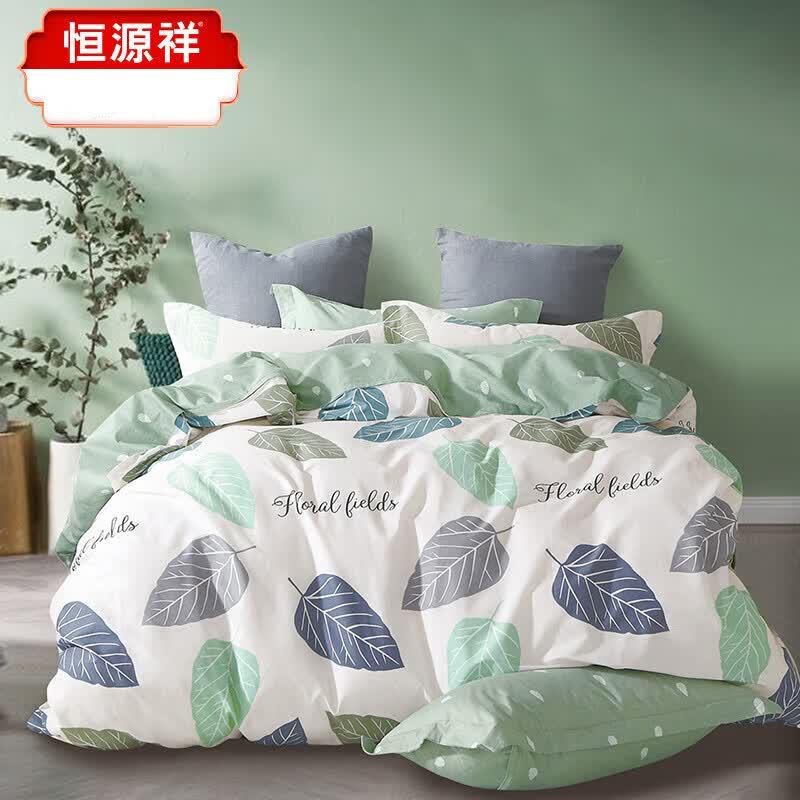 Hengyuanxiang Printed 4-Piece Bedding Set