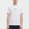 Fila Logo Print Casual Simple Sports Crew Neck Short Sleeve T-Shirt Men Tops White F11M328105FWT
