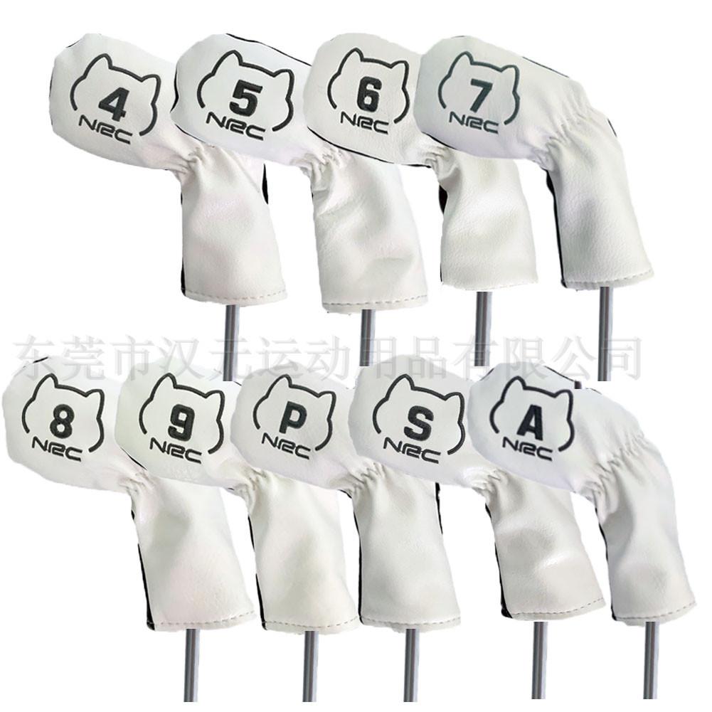 Golf club cover, protective cover, iron rod cover, Shiba Inu outdoor sports accessories