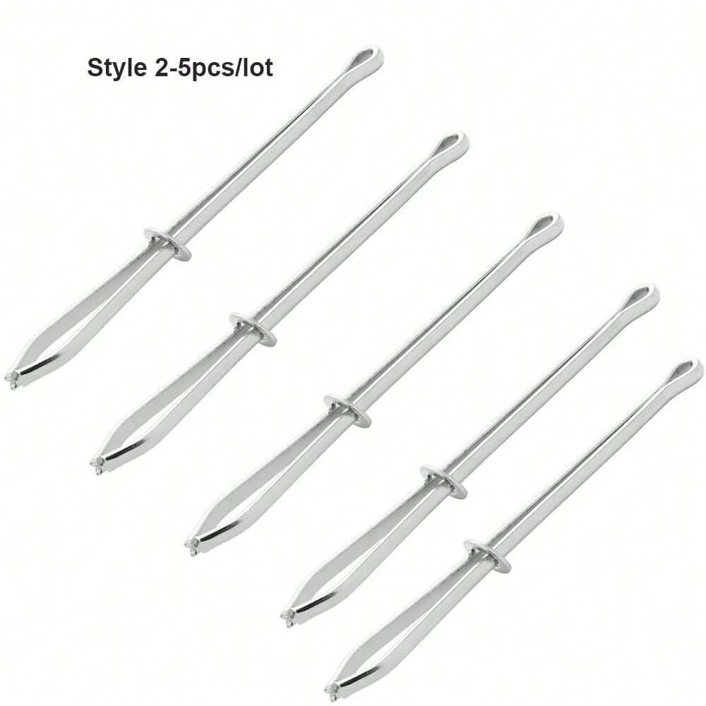 2/5pcs Wear Rope Garment Clips Sewing DIY Tools Elastic Band Tape Punch Cross Stitch Threader Wear Elastic Clamp Sewing Tools
