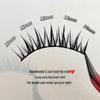 Mengjie Hard Stem Manga Style Thick Natural False Eyelashes