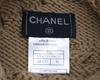 Chanel [Good condition/Domestic Regular Product] 99A P13655V00633 Cable Turtleneck Knit Sweater/ Tops 38 BrownUsed
