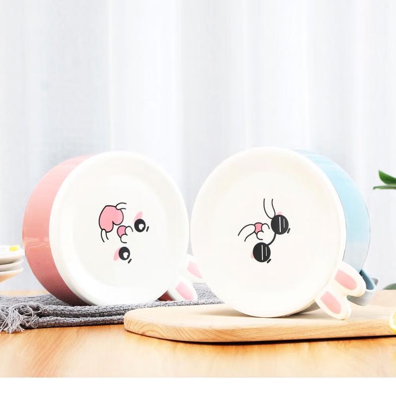 

JML Cartoon Stainless Steel Insulated Instant Noodle Bowl with Lid & Spoon 15cm Gift Box