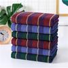 35x35cm Classic Gauze Cotton Striped Soft Absorbent Double-Sided Terry Bathroom Men Face Towel