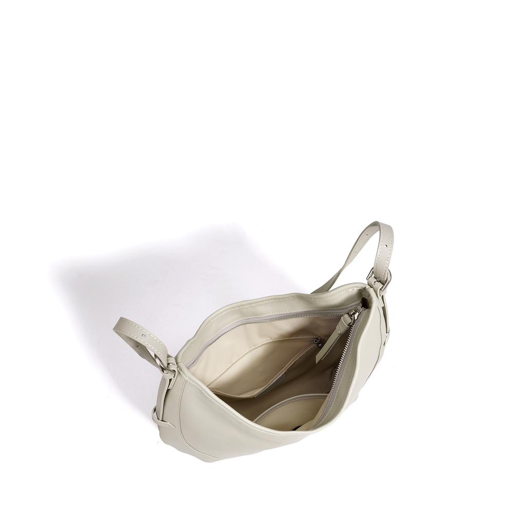 Early spring first layer cowhide shoulder tote fashion design versatile commuter messenger