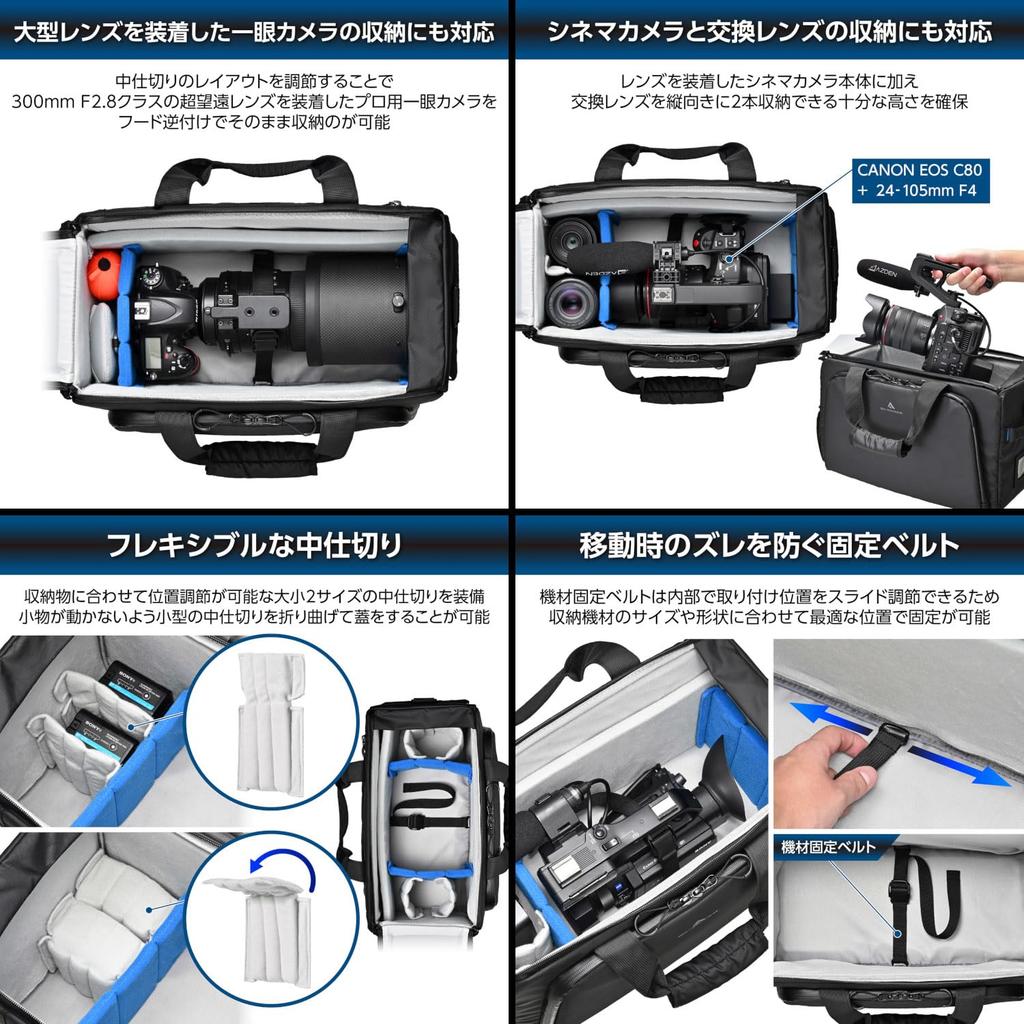 Hakuba Tank Cam Shoulder Bag 16 AZ Camera Cinema Camera 4977187005578 GW-ADVANCE (16L) Bag, Camcorder/Movie Bag, Case, Carry-On Compatible,