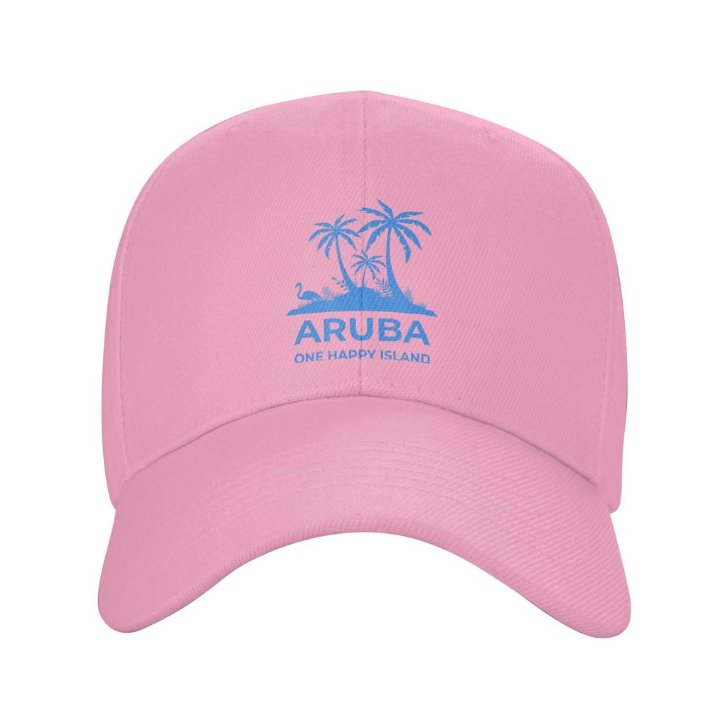 Aruba One Happy Island Souvenir Baseball Cap Hiking Fishing Classic Design Sun Hip Hop Hats FeUnisex Unisex Wholesale Baseball Caps