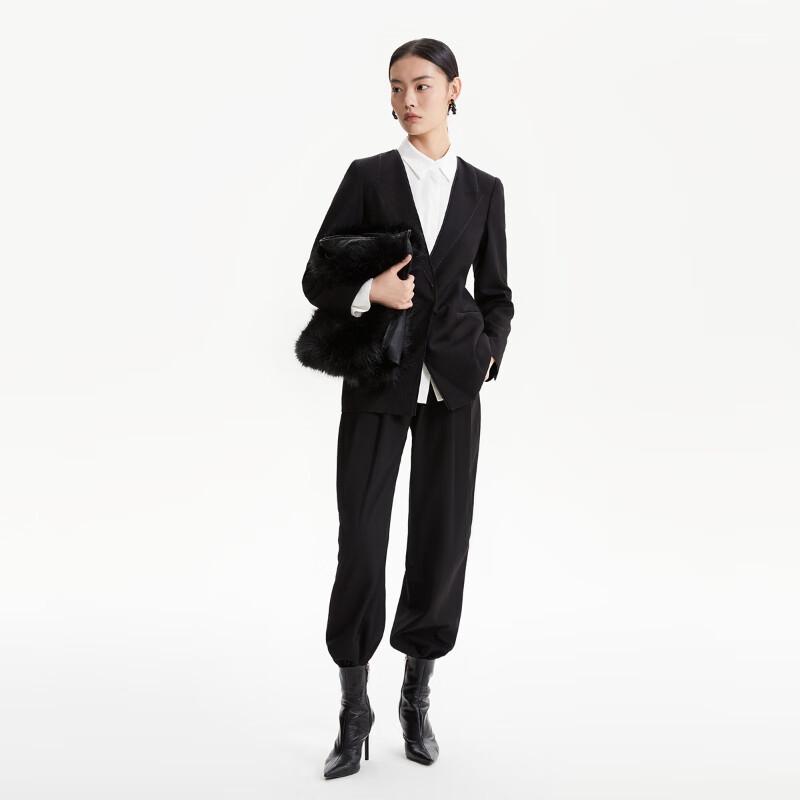 VEROMODA Women's High-Waist Cropped Harem Pants