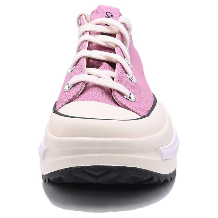 Converse CHUCK TAYLOR Sports Casual Comfortable Fashionable Durable Low-top Casual Shoes Unisex Pink and White