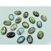 10X14MM Natural Labradorite Oval Cabochon Loose Gemstone 18Pcs Lot 101Cts. C-3140
