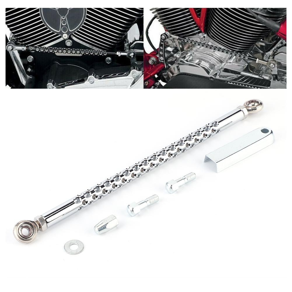 Gear Shift Linkage Shifter Link Chromed Mesh Style Fits for FXSFXSTFLST 19862014