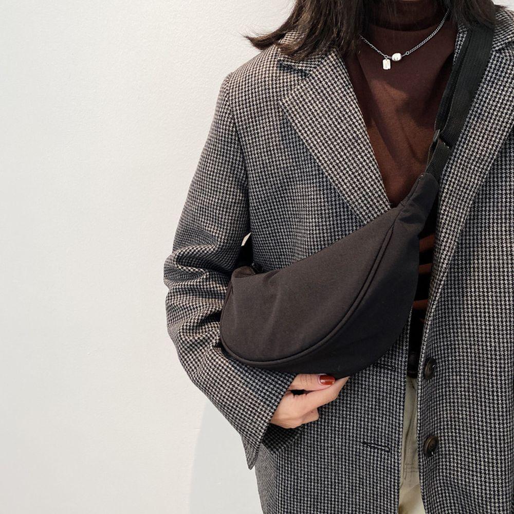 Canvas Nylon For Girls Crossbody Bag Single Shoulder Bags Women Messenger Bags Korean Dumpling Bags