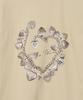 MILLO WOMEN Vintage Pendant T-Shirt [Beige]