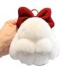 Soft Fluffy Faux Rabbit Fur Keychain Hanging Ornaments Bag Charms  Backpack Pendant