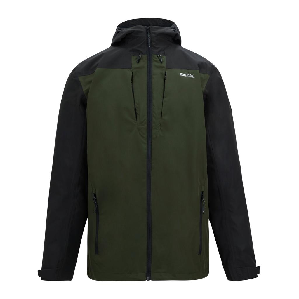 Regatta Herren Calderdale Farbblock Wasserdichte Jacke