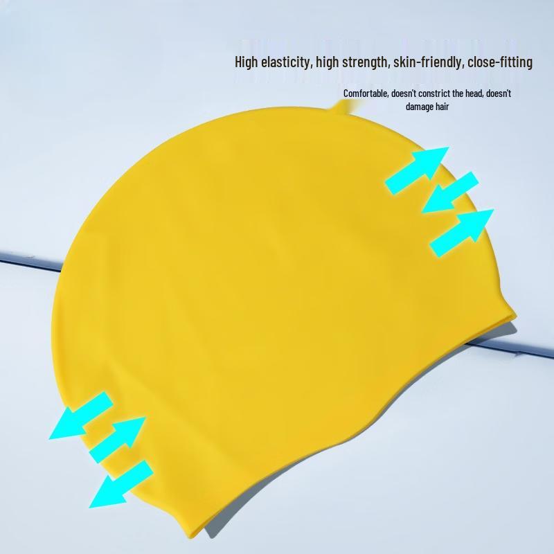 Unisex Silicone Swim Cap