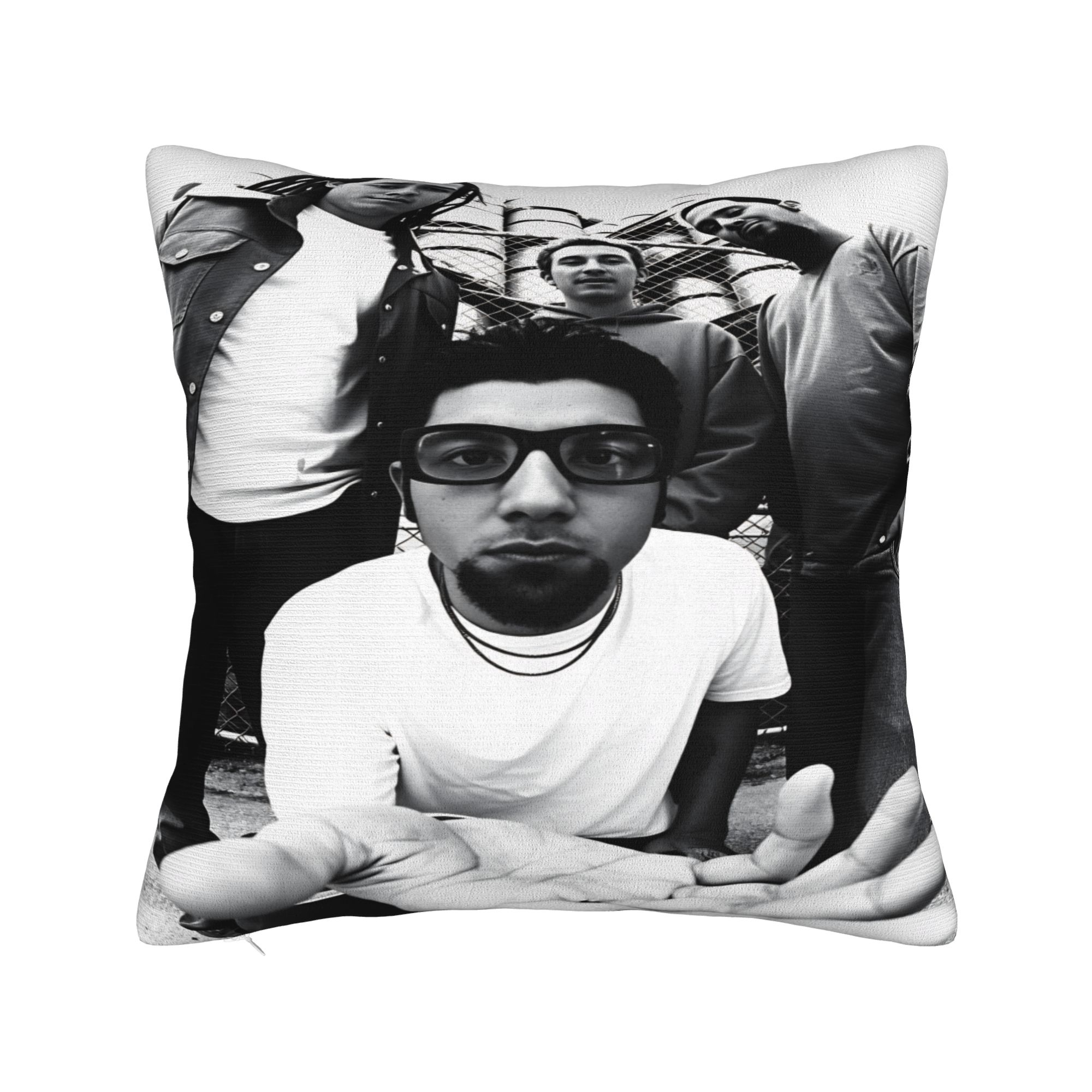 

D-Deftones Metal Band Pillow Case Custom Pillow Cover For Living Room Bed Chair Kawaii Pillowcases 12x12Inch